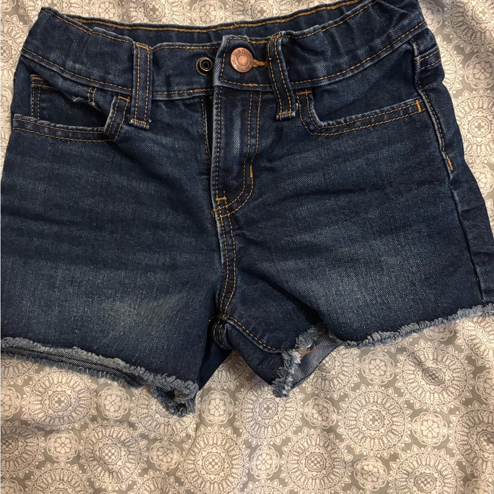 Old Navy Dark Blue Kids Denim Shorts